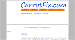 Desktop Screenshot of carrotfix.com